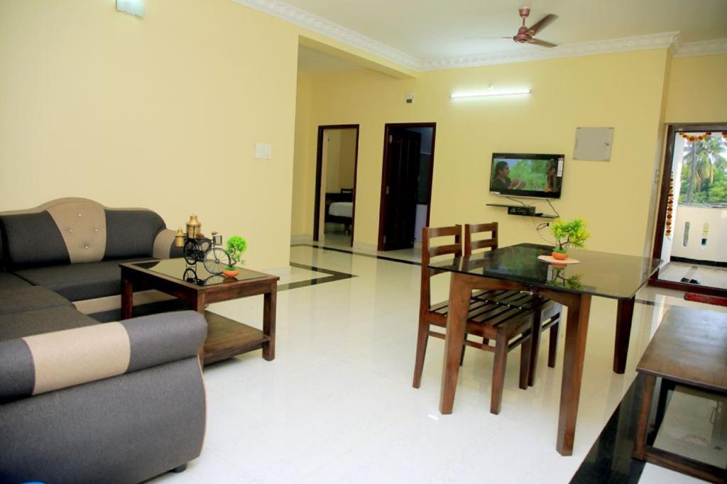Mp Villa - Lovely Furnished Appartment Pondicherry Ngoại thất bức ảnh